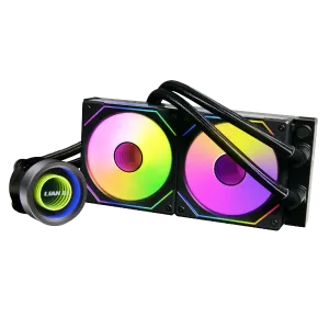 LianLi (GA2T24INB) GA II Trinity SL-INF 240 ARGB Liquid Cooler - Black