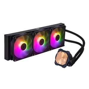 Cooler Master (MLW-D36M-A18PZ-R1) MasterLiquid ML360L ARGB Liquid Cooling - Aura Sync RGB - Black