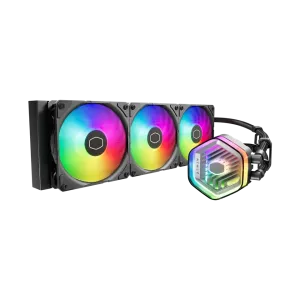 Cooler Master (MLX-D36M-A25PZ-R1) MasterLiquid ML360 Atmos ARGB Cooler - Black