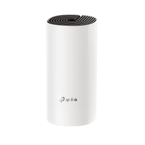 TP-Link Deco M4 (1 Pack) AC1200 Mesh Wi-Fi System Gigabit Router - White