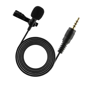 Lavalier (GL-119) 3.5mm Jack Microphone - Black