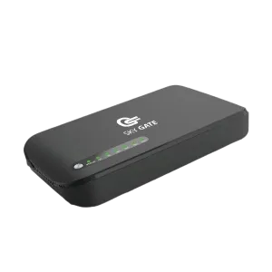 SkyGate (POE-830-LFP) 20000mAh Mini DC UPS 9V/12V With PoE Port 9/24V - USB/USB-C - Black