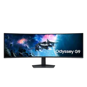 Samsung (S49CG954EM) 49" G9 Curved Gaming Monitor QD-OLED- 240Hz -0.03ms - 3Yrs -Silver