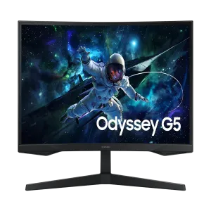 Samsung (S27CG552EM) 27" Odyssey G5 G55C Curved Gaming Monitor QHD - VA - 165Hz - 1ms - 3Yrs - Black