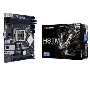 Biostar H81MHV3 3.0 ver7.0 Motherboard - DDR3 - LGA1150 - mATX 