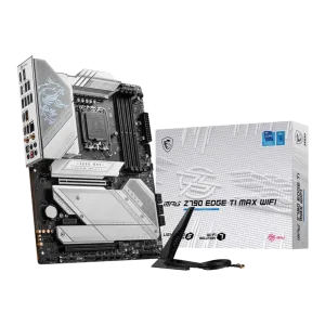 MSI (911-7E25-009) MPG Z790 EDGE TI MAX WIFI Motherboard - DDR5 - Wifi - LGA1700 - White 