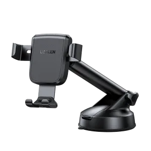 UGreen (60990) LP200 Car Phone Holder with Suction Cup - 6.5'' - Black 