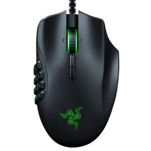 Razer (RZ01-02410100-R3M1) Naga Trinity MOBA / MMO Modular Wired Gaming Mouse - Black