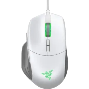 Razer (RZ01-02330300-R3M1) Basilisk Mercury Wired Gaming Mouse - White