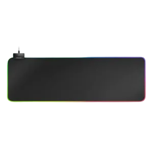 Mars ( MMPRGB2) XXL Gaming Mousepad - RGB - 2x USB - Black