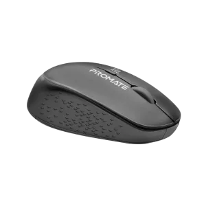 Promate (Tracker) MaxComfort Ergonomic 2.4GHz Wireless Mouse - Black