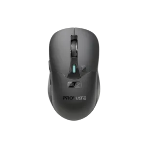 Promate (Samo) Dual Mode Bluetooth Ergonomic 2.4GHz Wireless Mouse - Black
