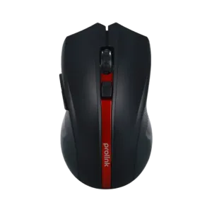 ProLink (PMW6005) Wireless Mouse, 6x Button, Adjustable DPI, USB - Red on Black