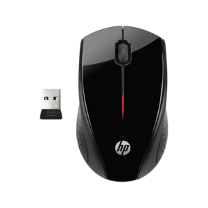 HP (X8Q81AV) X3000 Wireless Optical Mouse - 2.4GHz - Black