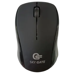 SkyGate (SG-W15) Wireless Mouse - Classic Exterior Design - Black 