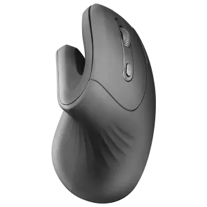 Mars (MMWERGOPRO) Vertical Ergonomic Wireless Mouse - Black 