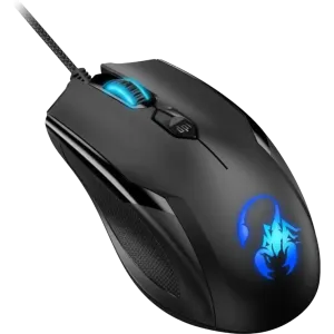 Genius(AMMOX X1-600) Gaming Mouse - 400-3200DPI - Black