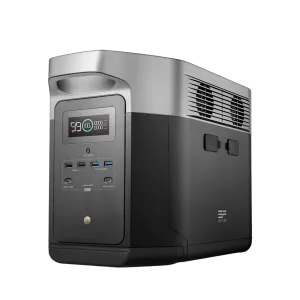 EcoFlow (EFD310) Delta Max (2000) Portable Solar Power Station, 2400W, 2016Wh - Black