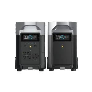 EcoFlow (EFD500-EB) Delta Pro Portable Solar Extra Power Battery -  3600Wh - Black