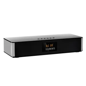 Elements (ES17) Portable Bluetooth Speaker - FM Radio - 20W RMS - Silver