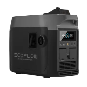 EcoFlow (EFG100) Gasoline Backup Generator - 4L Gasoline - 1800W - Black