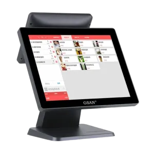GSAN (I1s) 15.1" Touch POS System - Intel Core i7-3520M - 8Gb 256Gb SSD, Dual Screen - Black