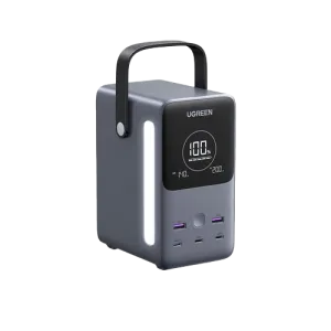 UGreen (25286) 300W Nexode Portable Power Bank - USB-C - Grey