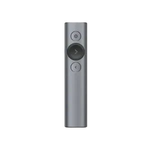 Logitech (910-004861) Spotlight Presentation Remote - 2.4G Wireless Presenter - Bluetooth - Graphite