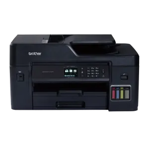 Brother (MFC-T4500DW) A3 Color Inkjet Multi-Function Printer - Print;Scan;Copy;Fax - Wifi - Black 