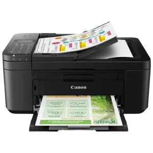Canon (TR4640) Pixma 4in1 Inkjet Printer - Print; Scan; Copy; Fax - Wifi - Black 