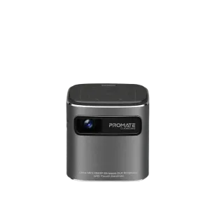 Promate (Cubecast) Wireless DLP Projector - 70ANSI Lumens - Grey
