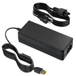 Lenovo (ADL135NLC3A) 20V 6.75A Original AC Adapter - USB Yellow Pin - Black