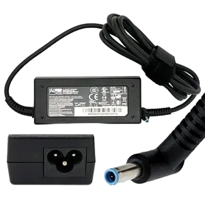 CEM HP Compatible Laptop AC Power Adapter 19.5V 4.62A - 4.5x3.0mm Blue Pin - Black 