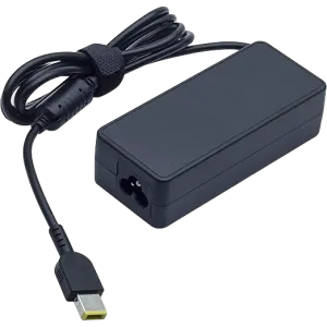 Lenovo (ADLX45NCT3A) Compatible Power Adapter, 20V 2.25A 45W, Yellow USB Slim Tip - Black 