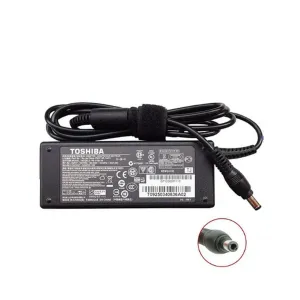 OEM Toshiba 19V 3.95A 75W Compatible Laptop AC Adapter - 5.5 x 2.5mm plug - Black