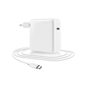 Apple (MNF72CH/A) A1718 Original USB-C Power Adapter, 61W - White 