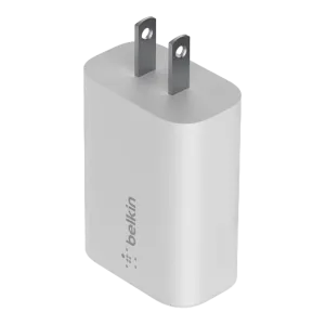 Belkin (WCA004VFWH) BoostCharge Wall Charger With PPS - USB-C - 25W - White