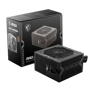 MSI (MAG A550BN) Power supply 550W - 80 Plus Bronze - Black