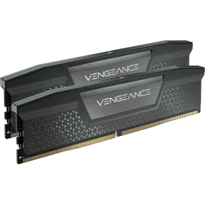 Corsair (CMK96GX5M2B6400C32) Vengeance 96Gb DDR5 6400Mhz Gaming UDIMM - Kit of 2 - 5Yrs - Black