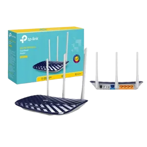 TP-Link (Archer C20) AC750 Wireless Dual Band Stylish Router - Black