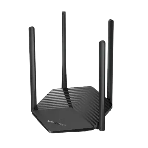 Mercusys by TP-Link (MR60X) AX1500 WiFi 6 Router; 4x Antennas - Black