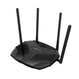 Mercusys by TP-Link (MR80X) AX3000 Dual-Band Wi-Fi 6 Router; 4x Antennas - Black