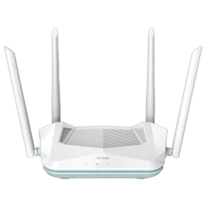 D-Link (R15) AX1500 EaglePro AI Wi-Fi 6 System Gigabit Smart Router - White