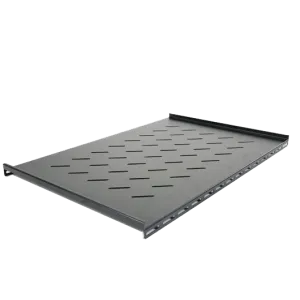 Eussonet MS-FS1000 Fixed Shelf for Wall Mounted Cabinet with 1000mm Depth Racks - Black