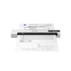 Epson (DS-80W) Workforce Wireless Portable Color Document Scanner - White 