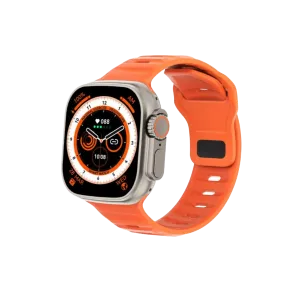 Riversong (SW506) Motive 5T Smart Watch-1.69" TouchScreen-Bluetooth Call-Orange strap/TitaniumGold