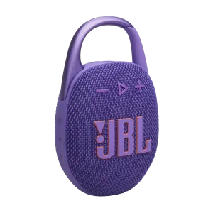 JBL Clip5 Wireless Portable Speaker, IP67 Waterproof, 1Y - Purple