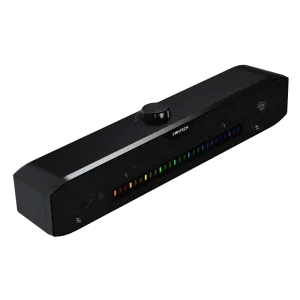 Fantech (GS303) Groove Bar RGB Dual Mode Gaming Speaker- USB / BT5.3 - Black