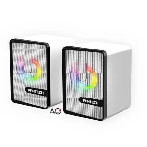 Fantech (GS203) Beat Mobile Gaming & Music Speaker, 45mm, USB + 3.5mm Plug - Black 