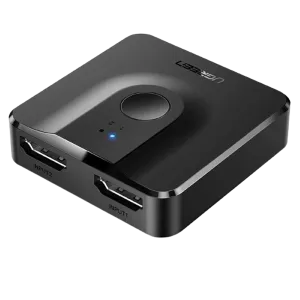 UGreen (50966) 2-Port HDMI Switcher - 4Kx2K@60Hz - Black